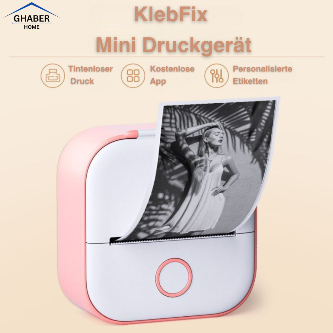 KlebFix Mini Druckgerät